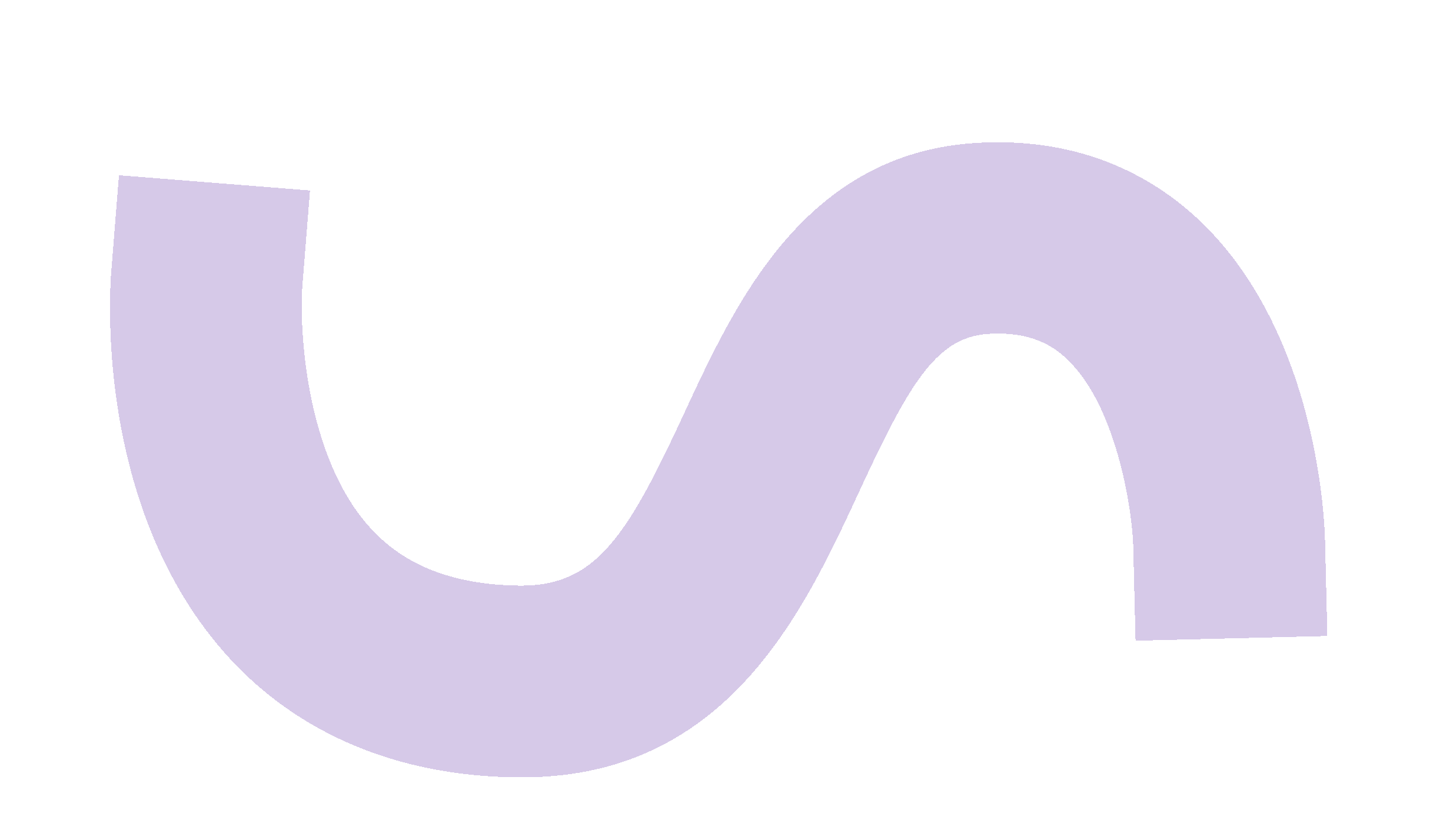 S Shape lilac