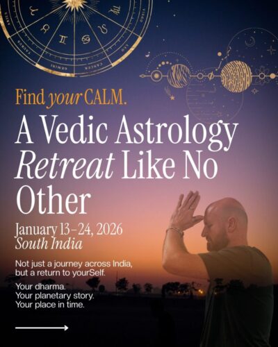 Awaken Your Dharma: A Sacred Vedic Astrology Pilgrimage to the Temples of India- January 13th - 24th 2026