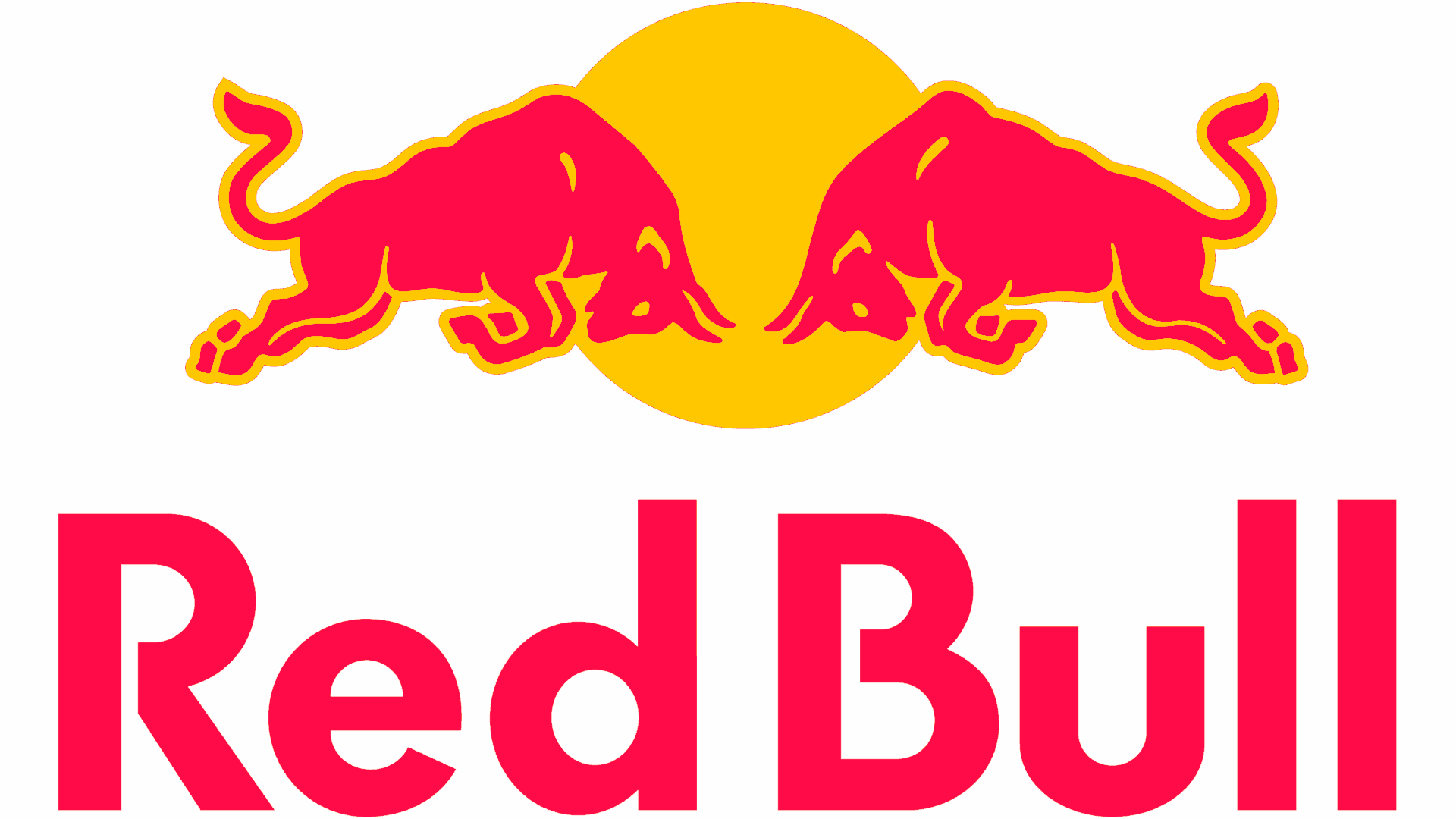 Red Bull logo, corporate client of Geoff Rupp
